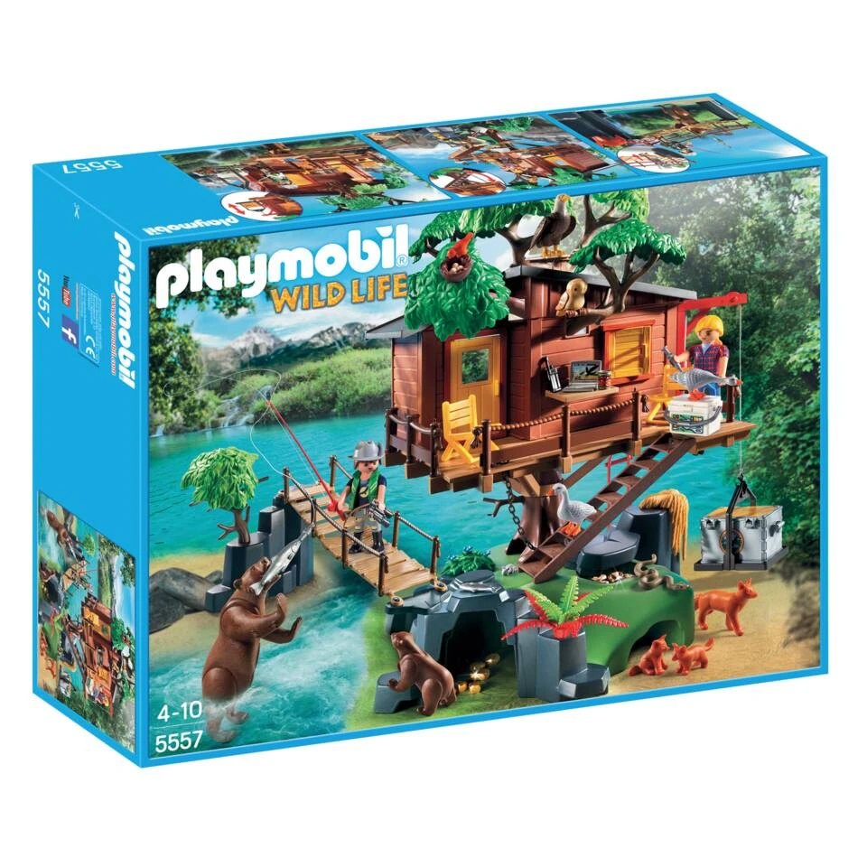 PLAYMOBIL Wild Life Avontuurlijke Boomhut 5557 1 PLAYMOBIL Wild Life Avontuurlijke Boomhut 5557