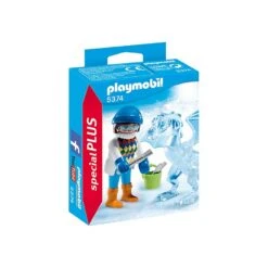 PLAYMOBIL SpecialPLUS Artieste Met Ijssculptuur 5374