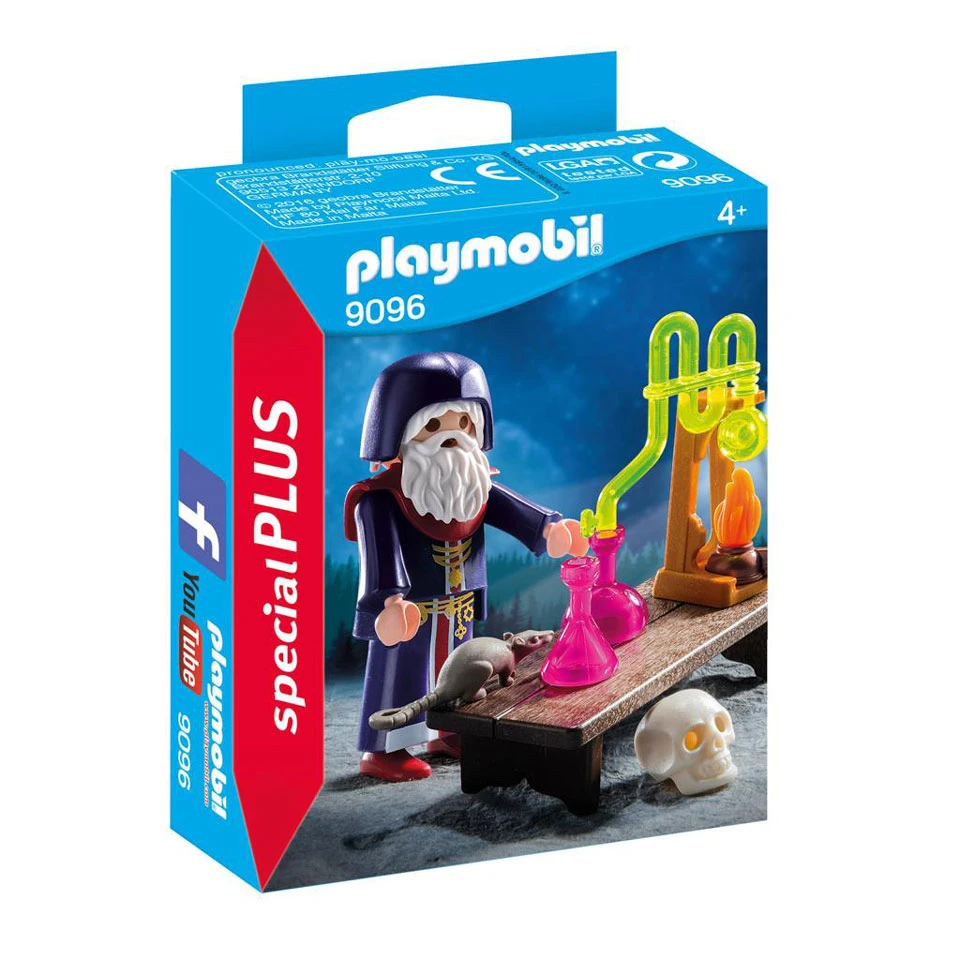 PLAYMOBIL SpecialPLUS Tovenaar Met Laboratorium 9096 2 PLAYMOBIL SpecialPLUS Tovenaar Met Laboratorium 9096 - Afbeelding 2