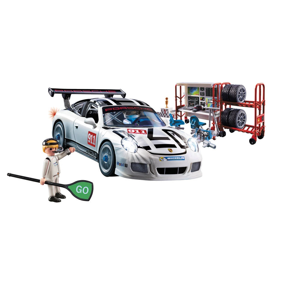 PLAYMOBIL Porsche 911 GT3 Cup 9225 2 PLAYMOBIL Porsche 911 GT3 Cup 9225 - Afbeelding 2
