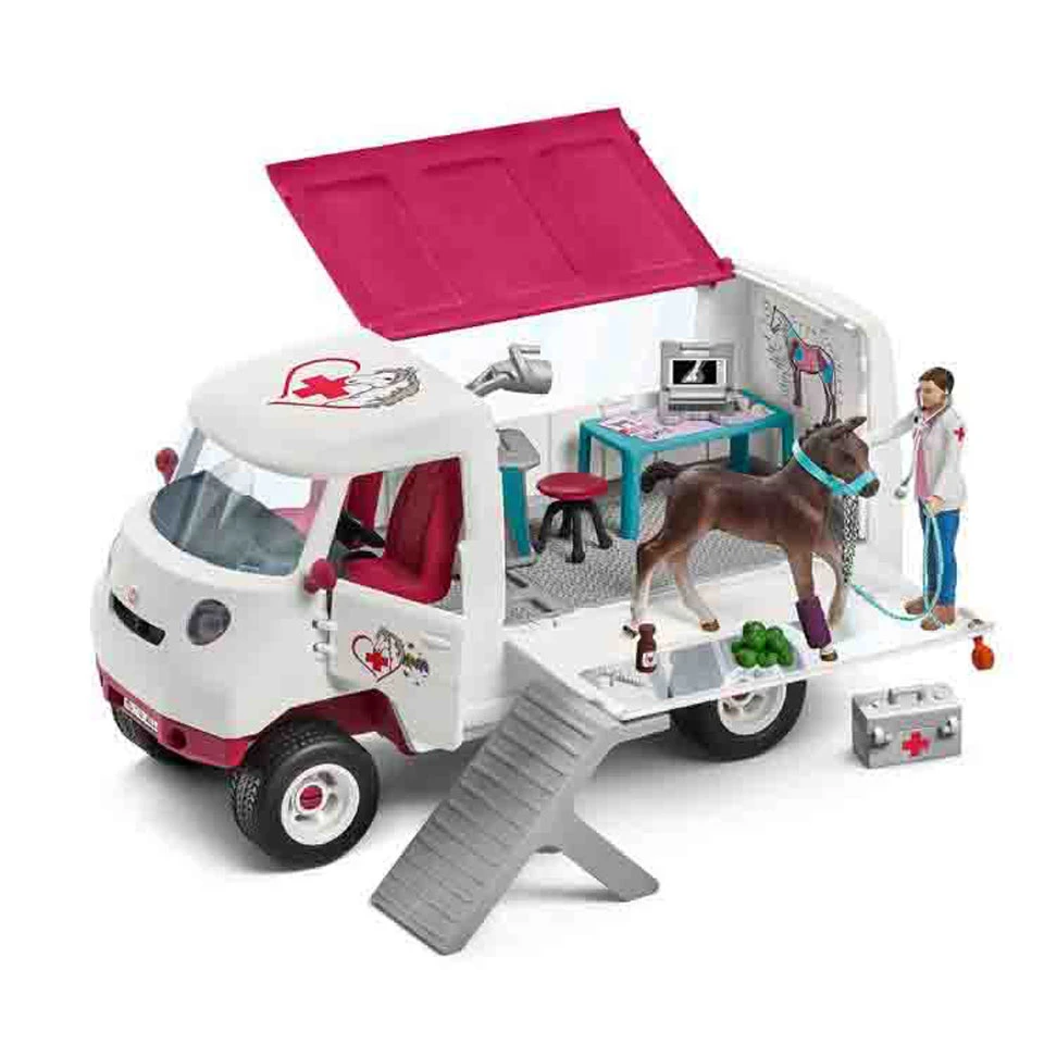 Schleich HORSE CLUB Mobiele Dierenarts Met Hannover Veulen 42370 2 Schleich HORSE CLUB Mobiele Dierenarts Met Hannover Veulen 42370 - Afbeelding 2