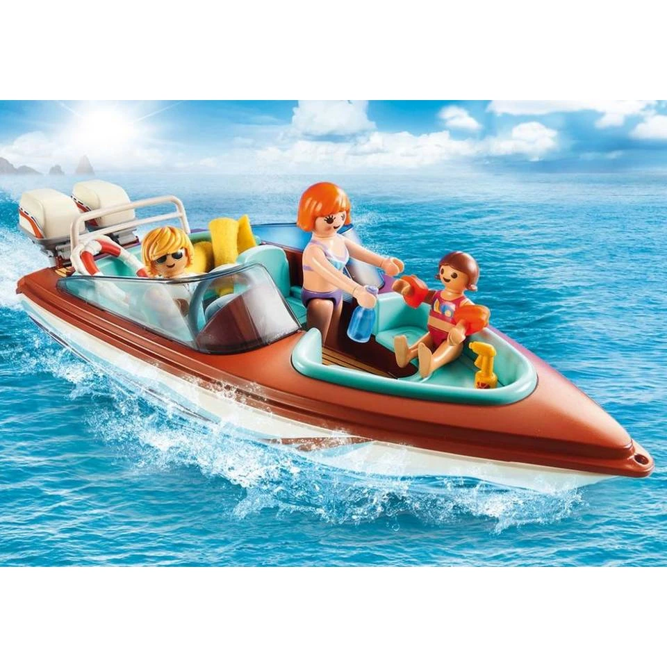 PLAYMOBIL Family Fun Motorboot Met Onderwatermotor 9428 3 PLAYMOBIL Family Fun Motorboot Met Onderwatermotor 9428 - Afbeelding 3