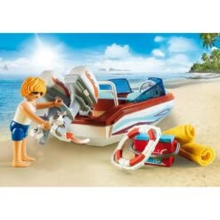 PLAYMOBIL Family Fun Motorboot Met Onderwatermotor 9428 9 PLAYMOBIL Family Fun Motorboot Met Onderwatermotor 9428 -Kinderspeelgoedwinkel 1770884 25234596