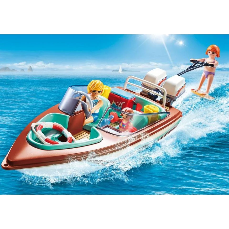 PLAYMOBIL Family Fun Motorboot Met Onderwatermotor 9428 6 PLAYMOBIL Family Fun Motorboot Met Onderwatermotor 9428 - Afbeelding 6