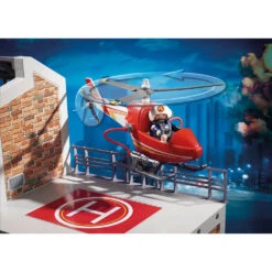 PLAYMOBIL City Action Brandweerkazerne Met Helikopter 9462 -Kinderspeelgoedwinkel 1795506 2f524a31