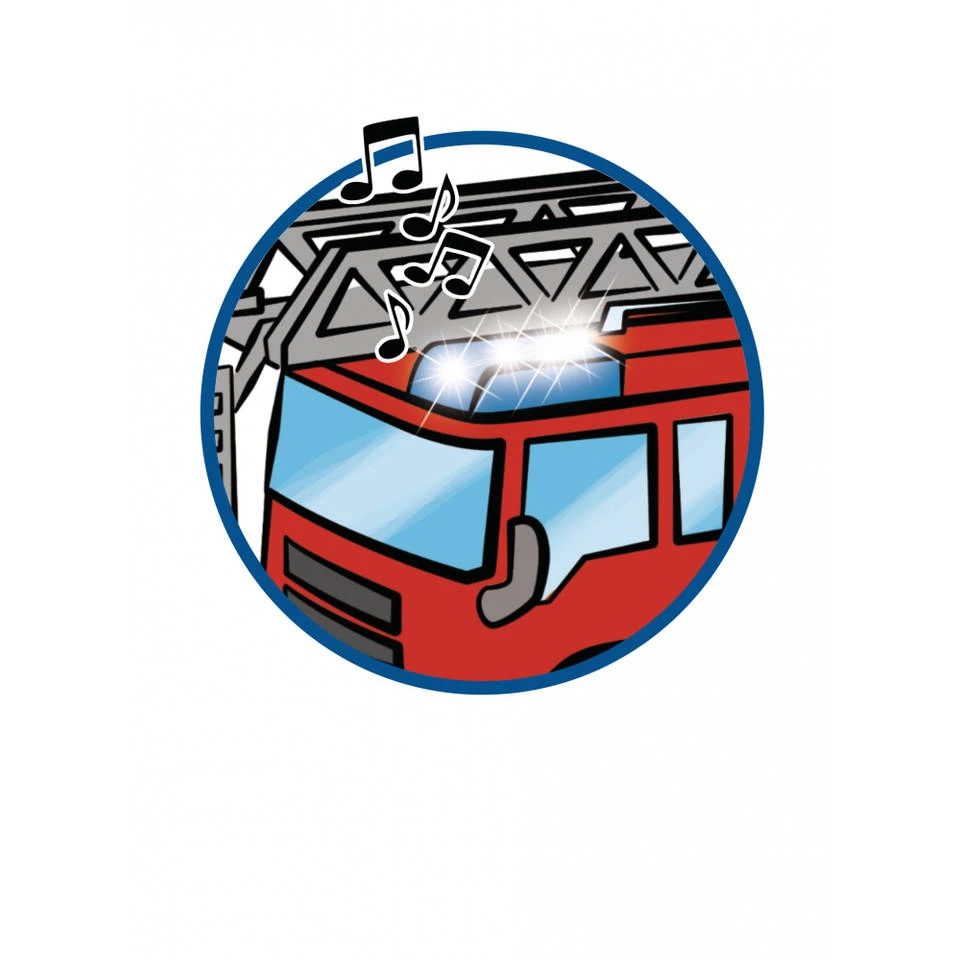 PLAYMOBIL City Action Brandweer Ladderwagen 9463 4 PLAYMOBIL City Action Brandweer Ladderwagen 9463 - Afbeelding 4