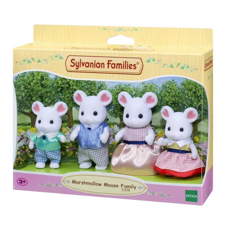 Sylvanian Families Familie Marshmellow Muis 5308 1 Sylvanian Families Familie Marshmellow Muis 5308