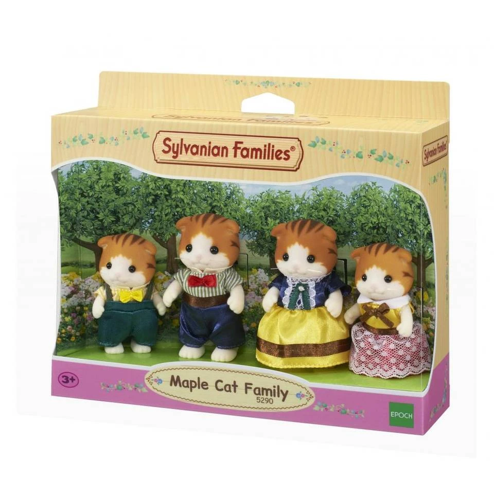 Sylvanian Families Familie Esdoornkat 5290 1 Sylvanian Families Familie Esdoornkat 5290