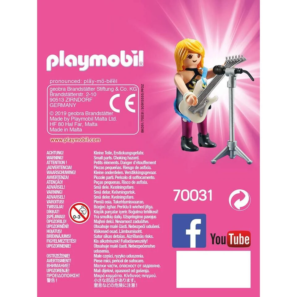 PLAYMOBIL Playmo-Friends Rockster 70031 3 PLAYMOBIL Playmo-Friends Rockster 70031 - Afbeelding 3