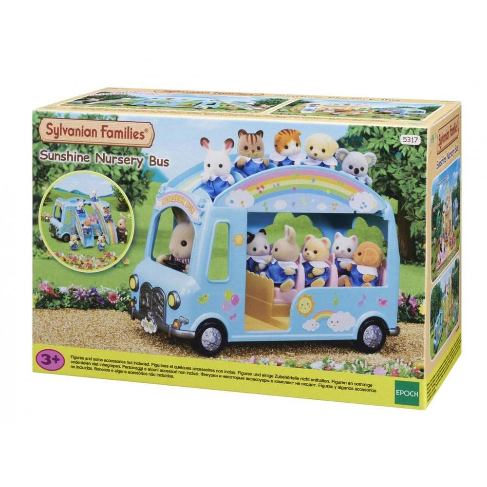 Sylvanian Families Regenboog Babybus 5317 1 Sylvanian Families Regenboog Babybus 5317