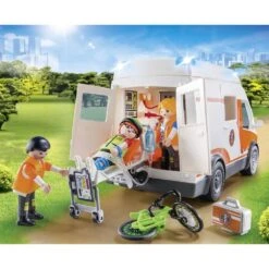 PLAYMOBIL City Life Ambulance Met Zwaailicht 70049 -Kinderspeelgoedwinkel 1975693 817d27c8