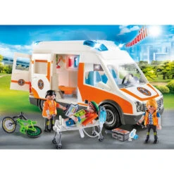 PLAYMOBIL City Life Ambulance Met Zwaailicht 70049 -Kinderspeelgoedwinkel 1975693 b0821800