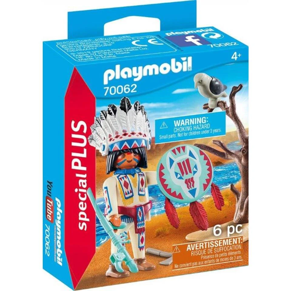 PLAYMOBIL SpecialPLUS Inheems Stamhoofd 70062 1 PLAYMOBIL SpecialPLUS Inheems Stamhoofd 70062