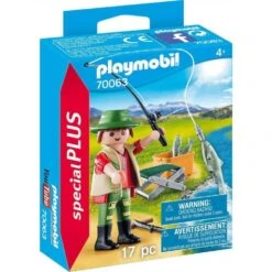 PLAYMOBIL SpecialPLUS Visser Met Hengel 70063