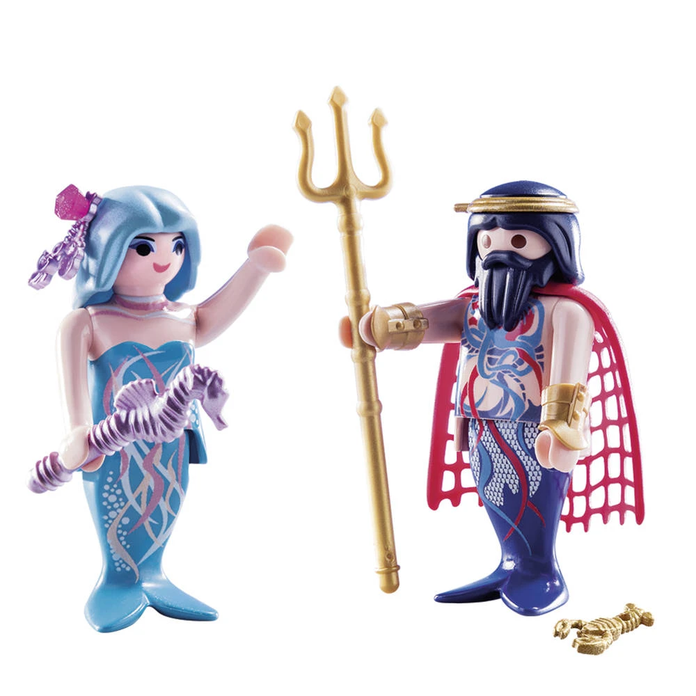 PLAYMOBIL DuoPack Zeemeermin En Koning 70082 2 PLAYMOBIL DuoPack Zeemeermin En Koning 70082 - Afbeelding 2