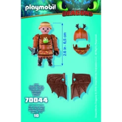 PLAYMOBIL Dragons Vissenpoot In Vliegpak 70044 6 PLAYMOBIL Dragons Vissenpoot In Vliegpak 70044 -Kinderspeelgoedwinkel 1975804 b0077d53