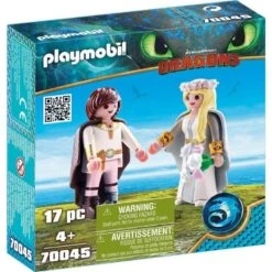 PLAYMOBIL Dragons Hikkie En Astrid Speelset 70045