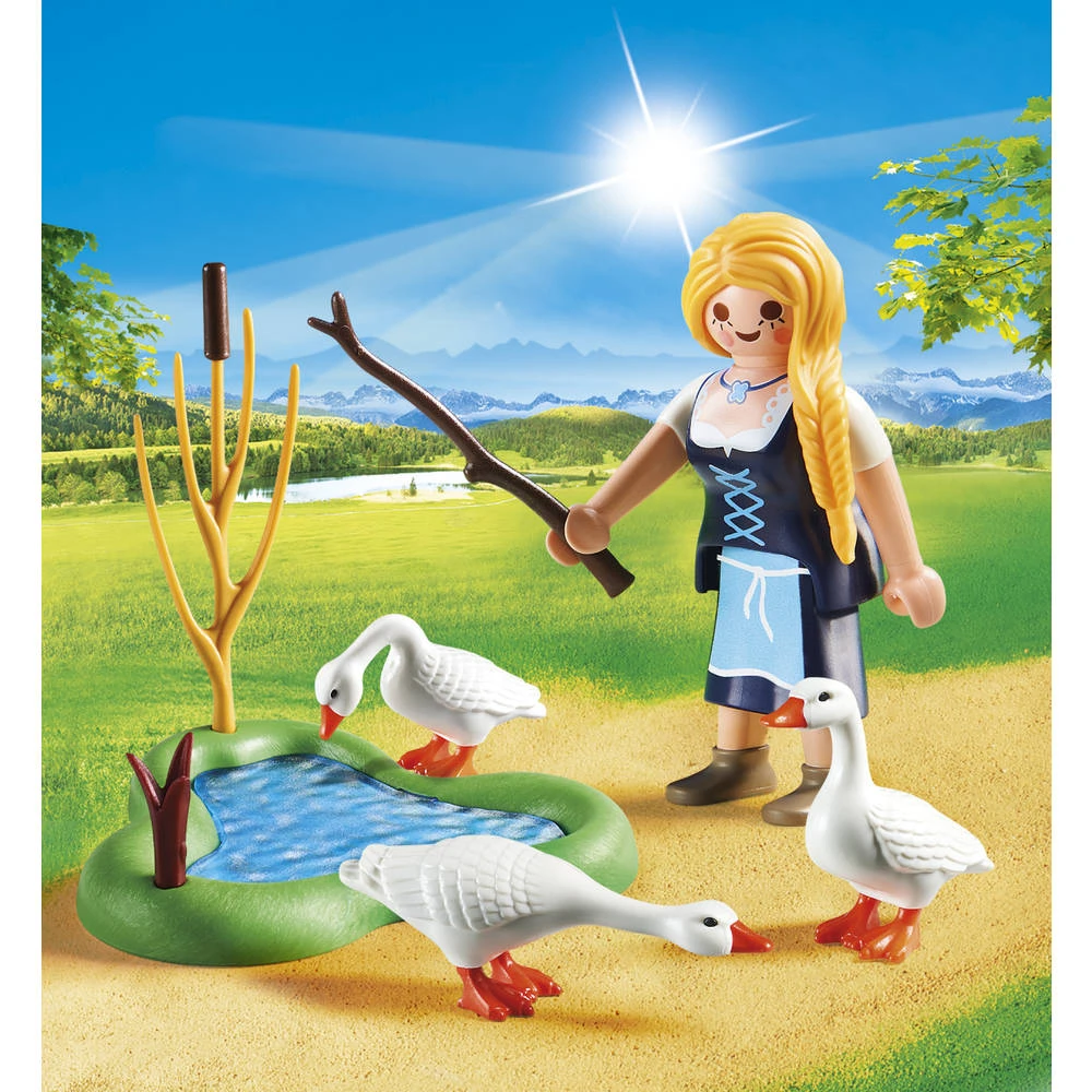 PLAYMOBIL Verrassingsei Ganzenhoedster 70083 2 PLAYMOBIL Verrassingsei Ganzenhoedster 70083 - Afbeelding 2