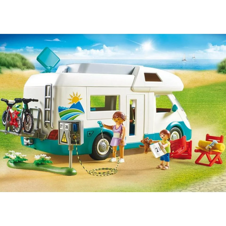 PLAYMOBIL Family Fun Camper Met Familie 70088 6 PLAYMOBIL Family Fun Camper Met Familie 70088 - Afbeelding 6