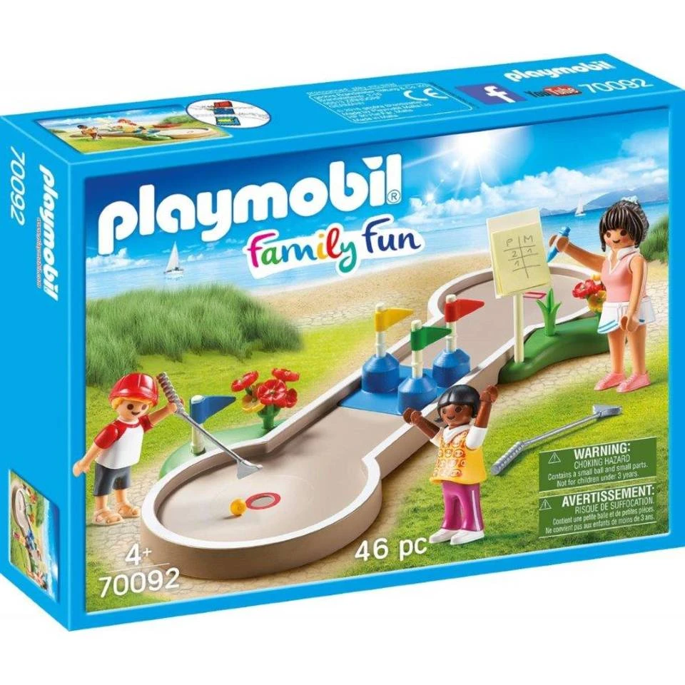 PLAYMOBIL Family Fun Minigolf 70092 1 PLAYMOBIL Family Fun Minigolf 70092