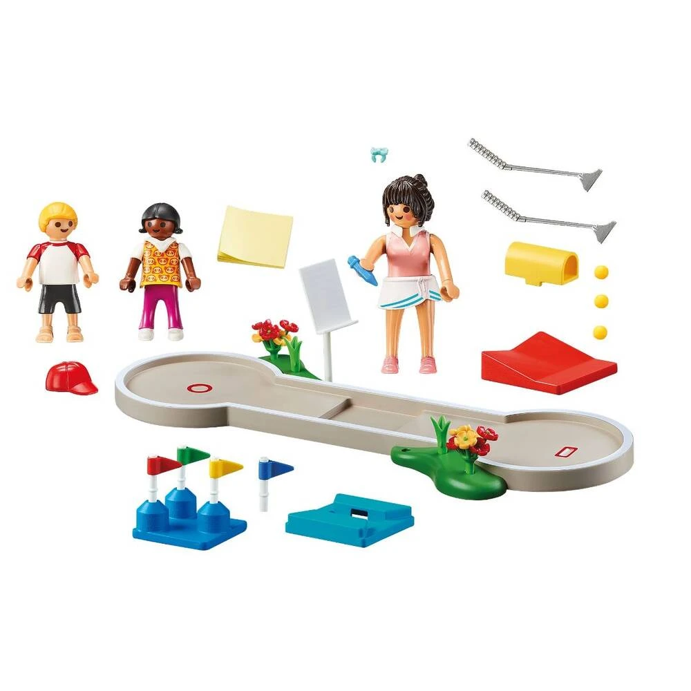 PLAYMOBIL Family Fun Minigolf 70092 2 PLAYMOBIL Family Fun Minigolf 70092 - Afbeelding 2
