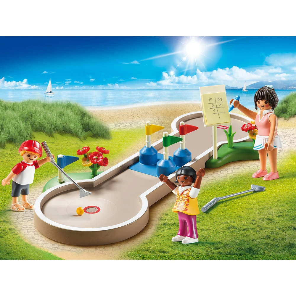 PLAYMOBIL Family Fun Minigolf 70092 3 PLAYMOBIL Family Fun Minigolf 70092 - Afbeelding 3