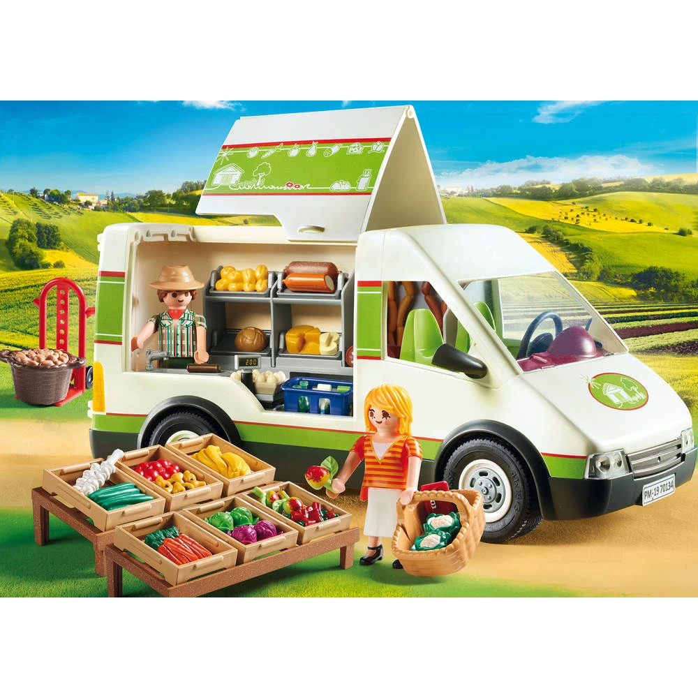 PLAYMOBIL Country Marktkraamwagen 70134 2 PLAYMOBIL Country Marktkraamwagen 70134 - Afbeelding 2