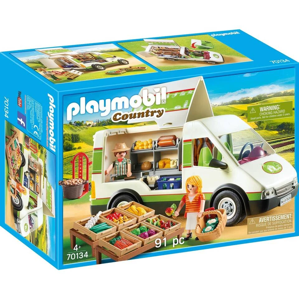 PLAYMOBIL Country Marktkraamwagen 70134 1 PLAYMOBIL Country Marktkraamwagen 70134