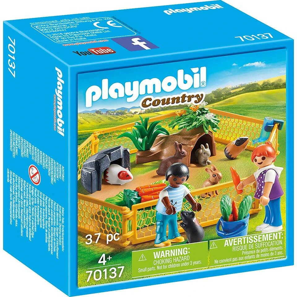 PLAYMOBIL Country Kinderen Met Kleine Dieren 70137 1 PLAYMOBIL Country Kinderen Met Kleine Dieren 70137