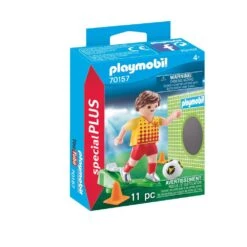PLAYMOBIL SpecialPLUS Voetballer Met Doel 70157 -Kinderspeelgoedwinkel 1976870 3b601511