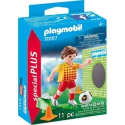 PLAYMOBIL SpecialPLUS Voetballer Met Doel 70157
