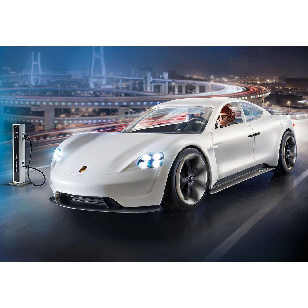 PLAYMOBIL THE MOVIE Rex Dashers Porsche Mission E 70078 4 PLAYMOBIL THE MOVIE Rex Dashers Porsche Mission E 70078 - Afbeelding 4