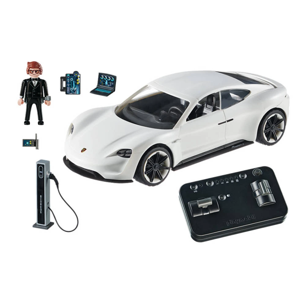 PLAYMOBIL THE MOVIE Rex Dashers Porsche Mission E 70078 2 PLAYMOBIL THE MOVIE Rex Dashers Porsche Mission E 70078 - Afbeelding 2