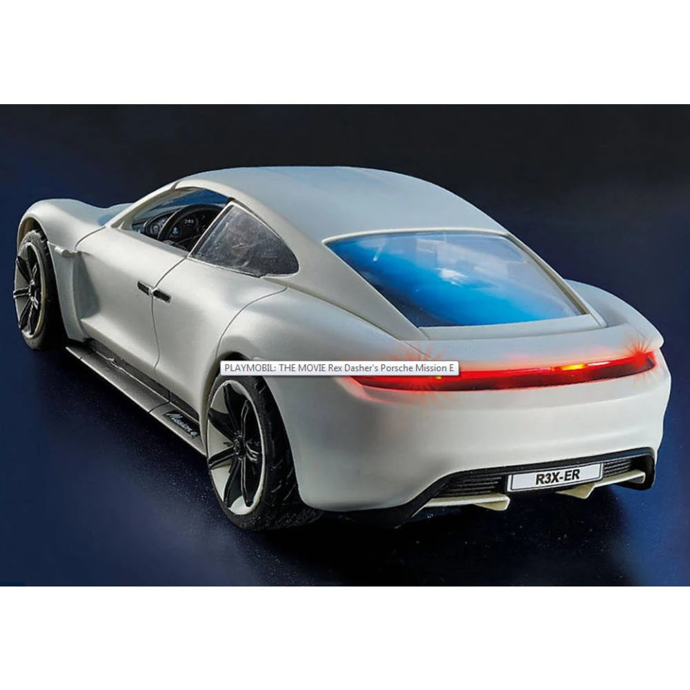PLAYMOBIL THE MOVIE Rex Dashers Porsche Mission E 70078 6 PLAYMOBIL THE MOVIE Rex Dashers Porsche Mission E 70078 - Afbeelding 6