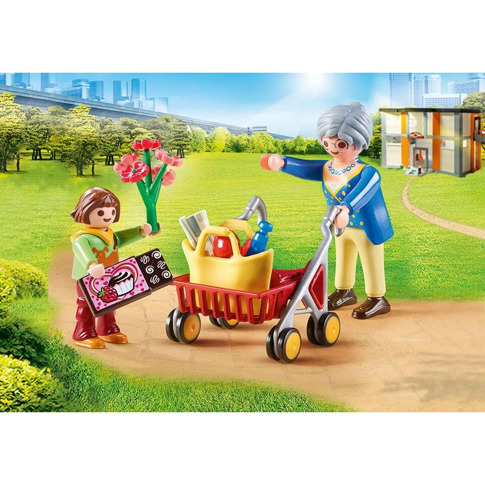 PLAYMOBIL City Life Oma Met Rollator 70194 4 PLAYMOBIL City Life Oma Met Rollator 70194 - Afbeelding 4