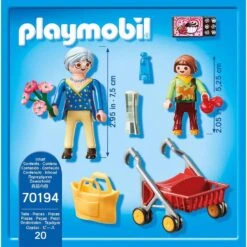 PLAYMOBIL City Life Oma Met Rollator 70194 7 PLAYMOBIL City Life Oma Met Rollator 70194 -Kinderspeelgoedwinkel 1977325 a8325135