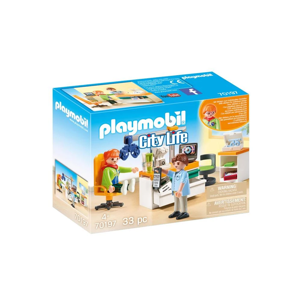 PLAYMOBIL City Life Oogartspraktijk 70197 5 PLAYMOBIL City Life Oogartspraktijk 70197 - Afbeelding 5
