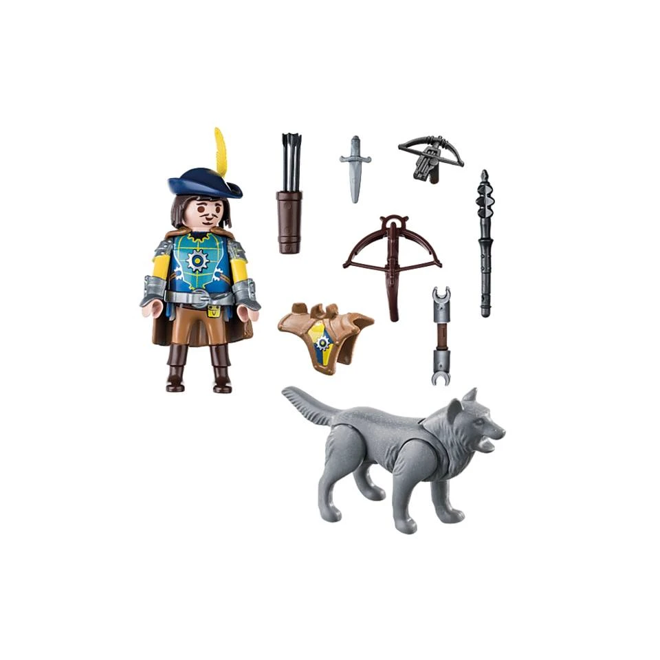 PLAYMOBIL Novelmore Boogschutter Met Wolf 70229 2 PLAYMOBIL Novelmore Boogschutter Met Wolf 70229 - Afbeelding 2