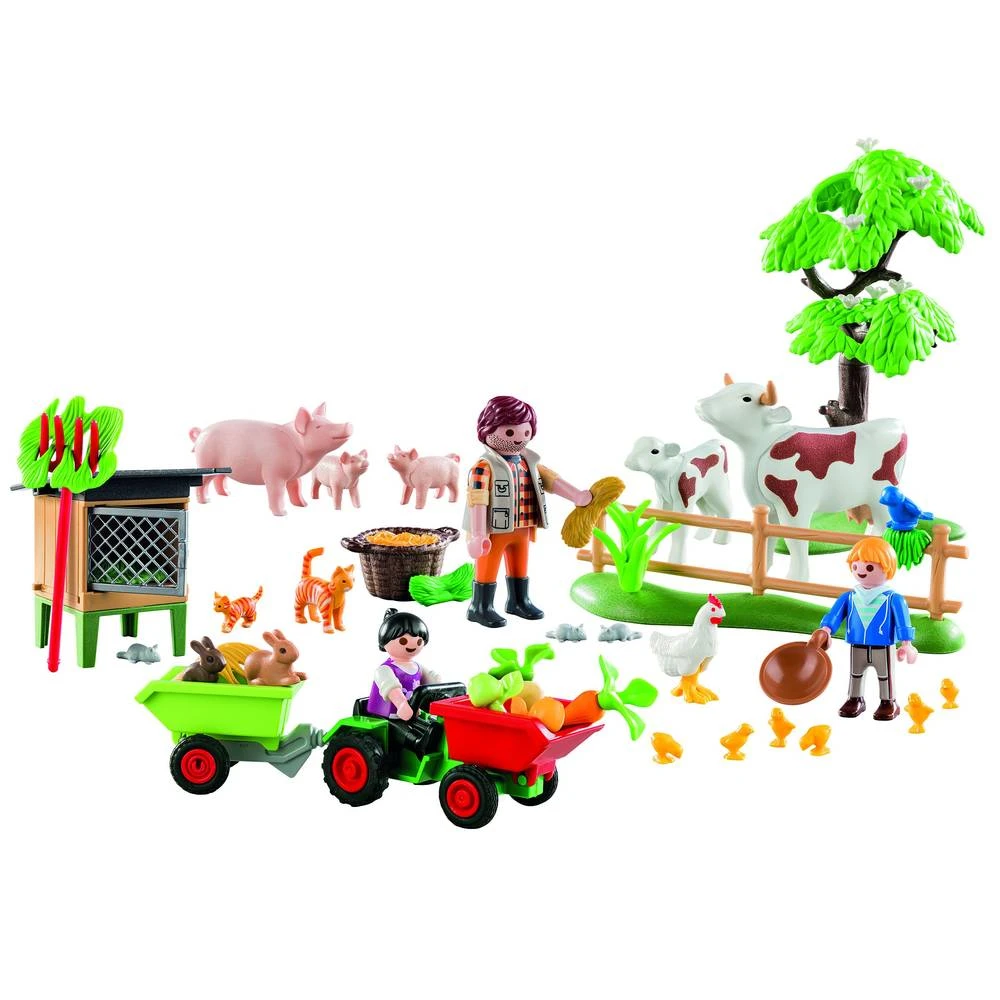 PLAYMOBIL Christmas Boerderij Adventskalender 70189 1 PLAYMOBIL Christmas Boerderij Adventskalender 70189