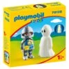 PLAYMOBIL 1.2.3 Ridder En Spook 70128