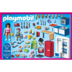 PLAYMOBIL Dollhouse Leefkeuken 70206 7 PLAYMOBIL Dollhouse Leefkeuken 70206 -Kinderspeelgoedwinkel 1977356 a63cf202