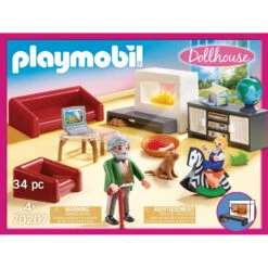 PLAYMOBIL Dollhouse Huiskamer Met Openhaard 70207 -Kinderspeelgoedwinkel 1977357 5ae382eb