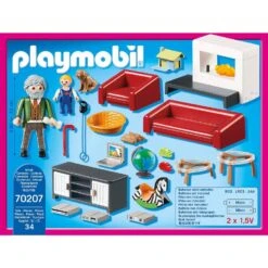 PLAYMOBIL Dollhouse Huiskamer Met Openhaard 70207 -Kinderspeelgoedwinkel 1977357 af7aa501