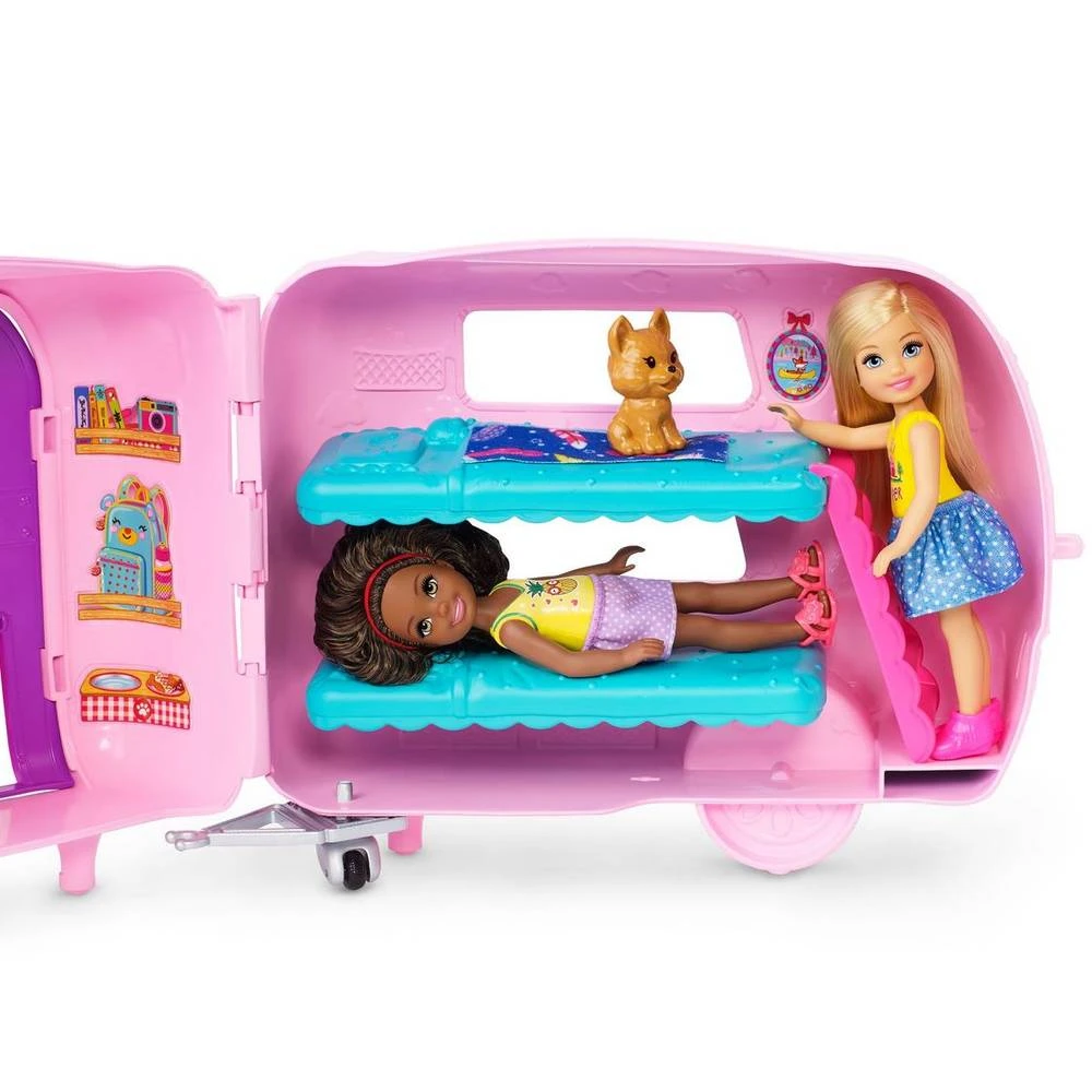 Barbie Speelset Chelsea Met Caravan 4 Barbie Speelset Chelsea Met Caravan - Afbeelding 4