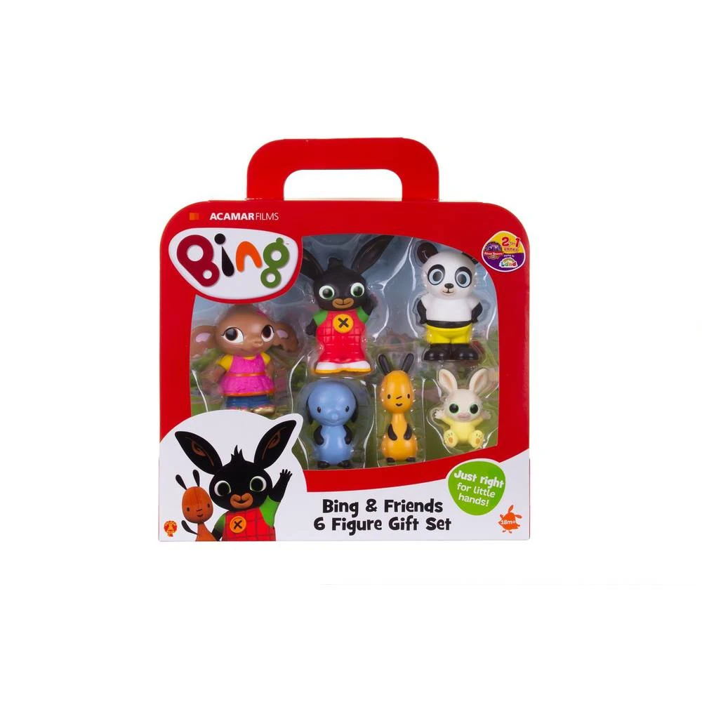No Brand Bing Koffer Met 6 Speelfiguurtjes 2 No Brand Bing Koffer Met 6 Speelfiguurtjes - Afbeelding 2