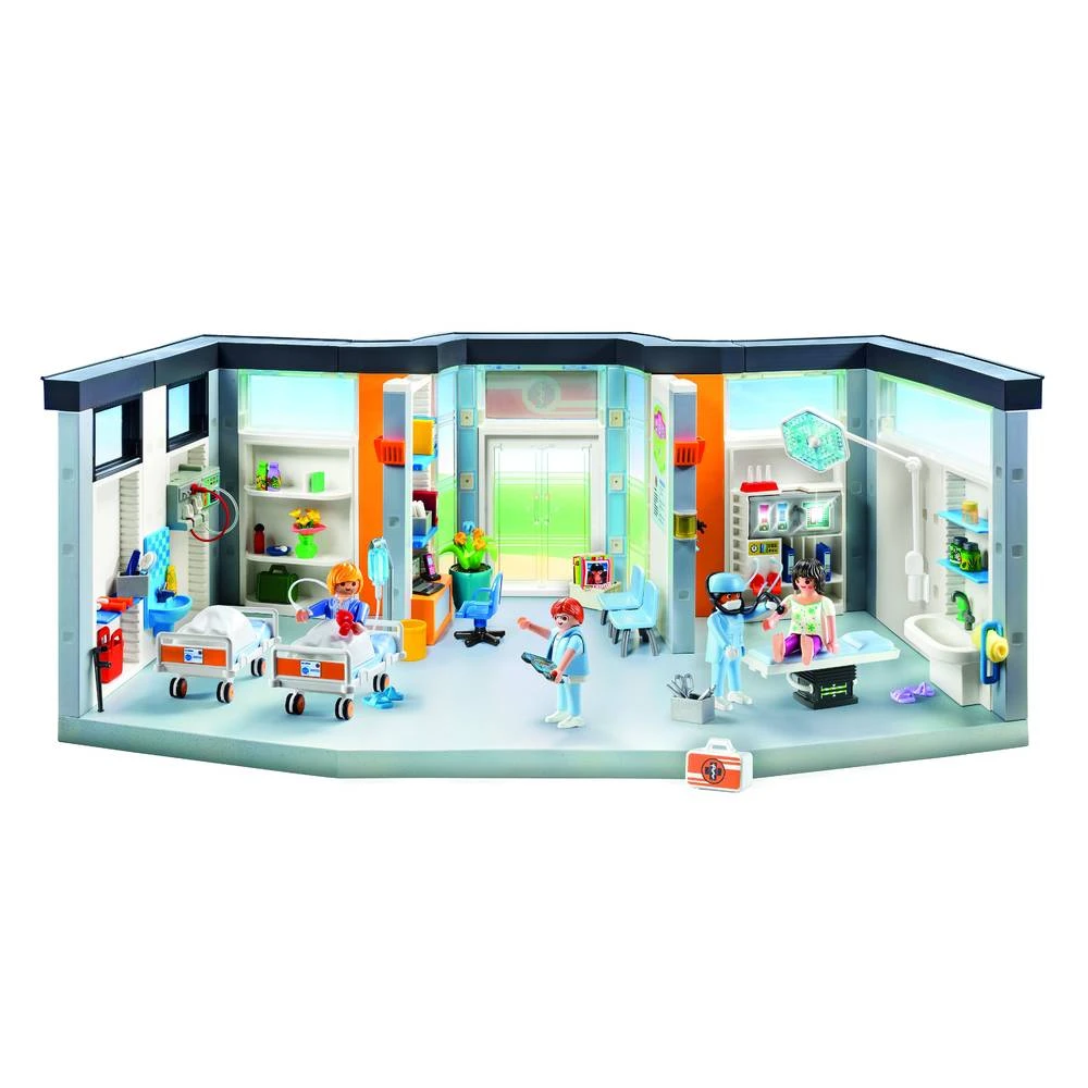 PLAYMOBIL City Life Ziekenhuis Met Inrichting 70191 2 PLAYMOBIL City Life Ziekenhuis Met Inrichting 70191 - Afbeelding 2