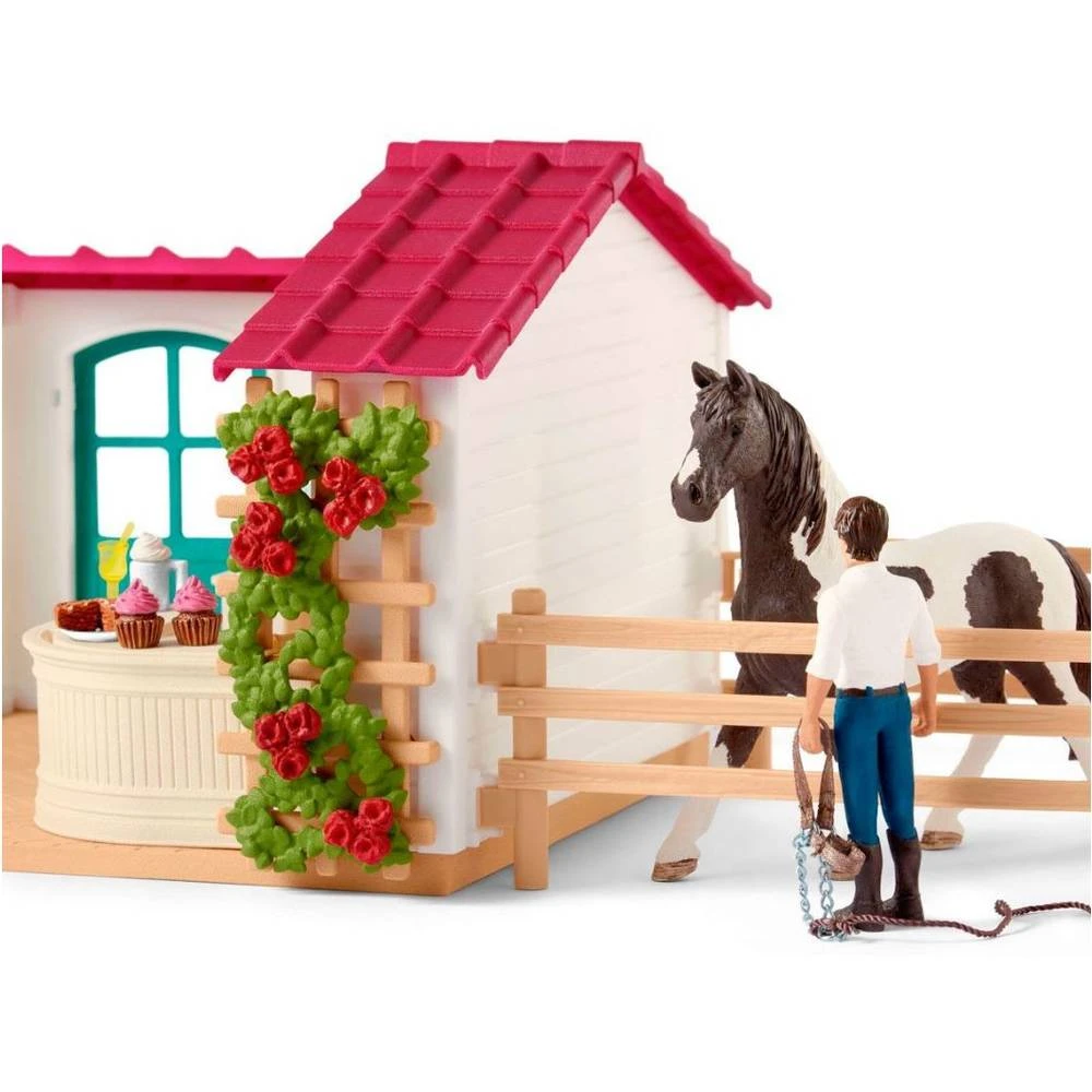 Schleich HORSE CLUB Ruitercafé 42519 4 Schleich HORSE CLUB Ruitercafé 42519 - Afbeelding 4