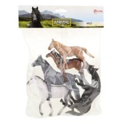 Kinderspeelgoedwinkel 20 No Brand Animal World Paarden In Zak 5-delig