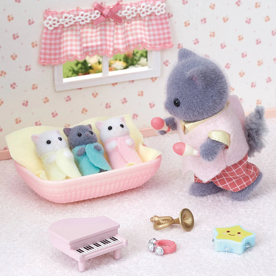 Sylvanian Families Drieling Perzische Kat 5458 2 Sylvanian Families Drieling Perzische Kat 5458 - Afbeelding 2