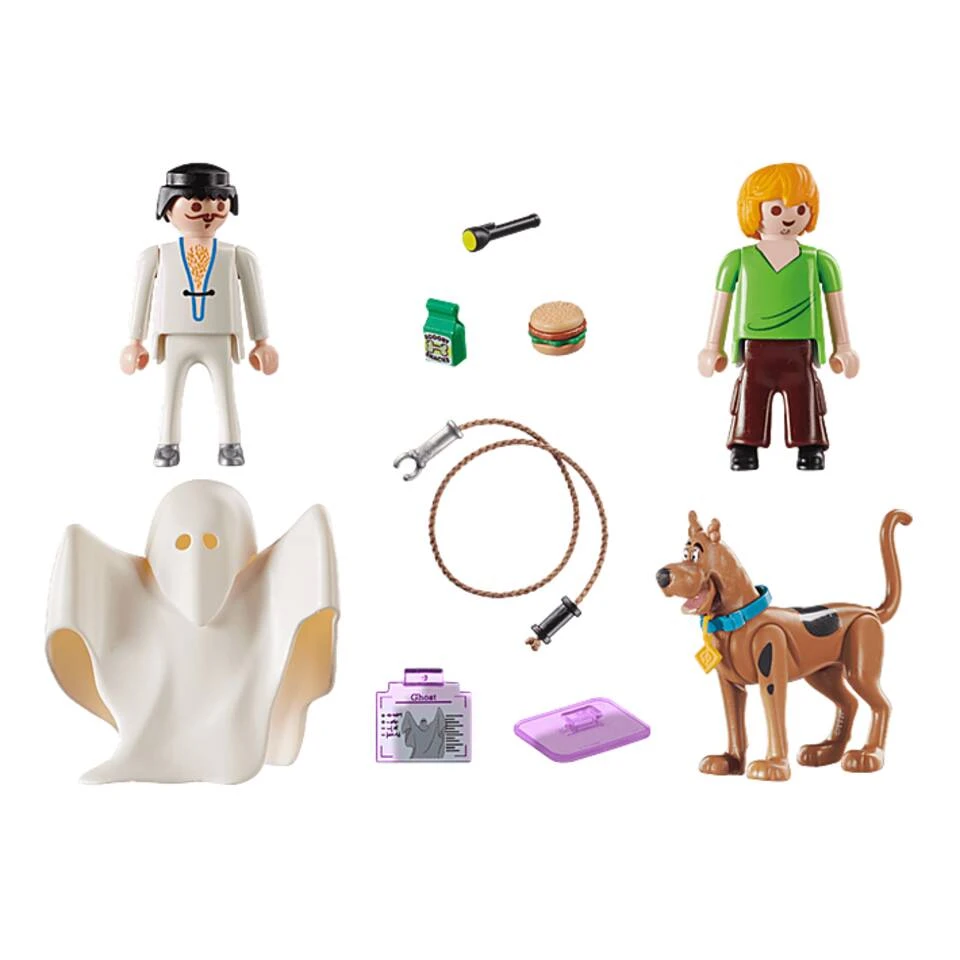 PLAYMOBIL Scooby-Doo! Scooby En Shaggy Met Geest 70287 3 PLAYMOBIL Scooby-Doo! Scooby En Shaggy Met Geest 70287 - Afbeelding 3